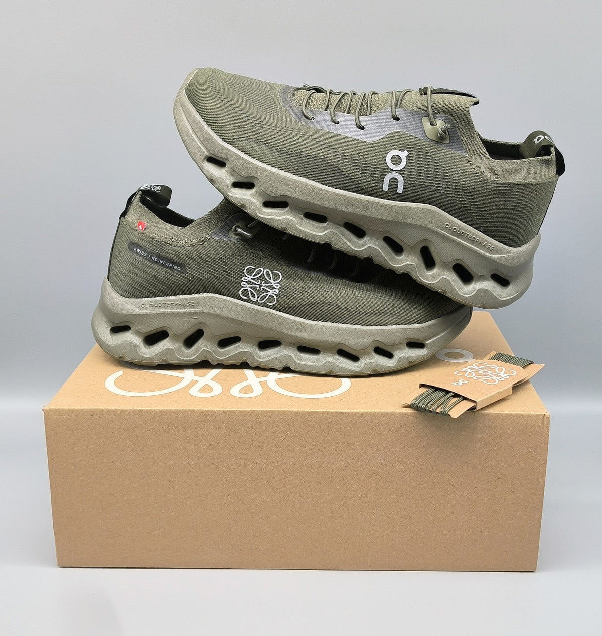 LW CLOUDTILT SNEAKER OLIVE POLYESTER