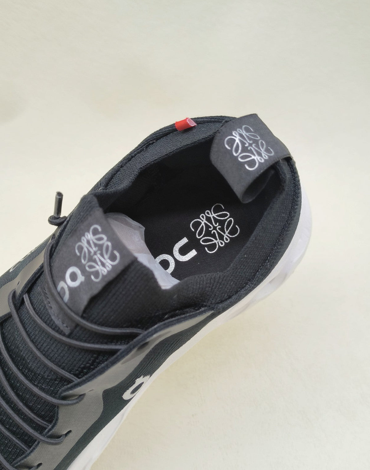 LW CLOUDTILT SNEAKER BLACK-WHITE POLYESTER