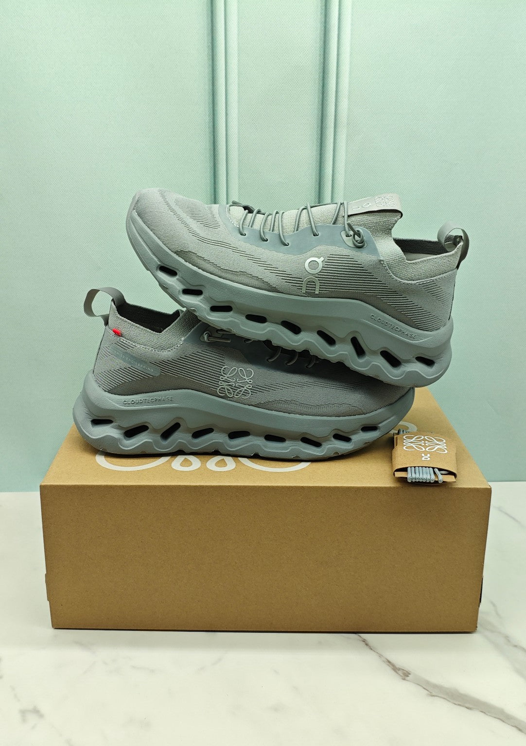 LW CLOUDTILT SNEAKER SAGE POLYESTER