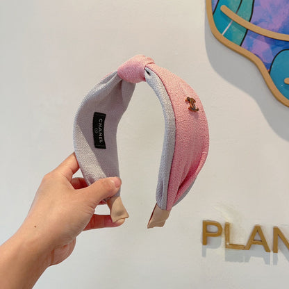 BLUSH PINK FABRIC HEADBAND 168554