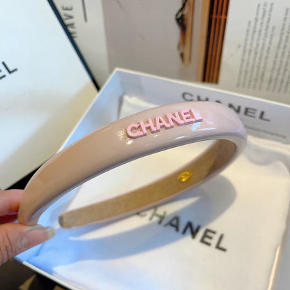 LIGHT PINK RESIN HAIRBAND 358243