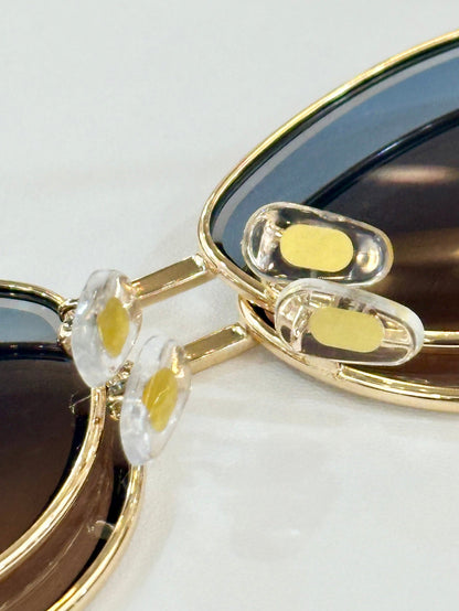 CAT-EYE FRAME SUNGLASSES 5G195 IN METAL