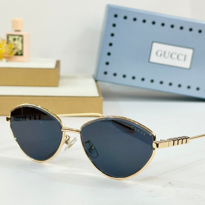 CAT-EYE FRAME SUNGLASSES 5G195 IN METAL