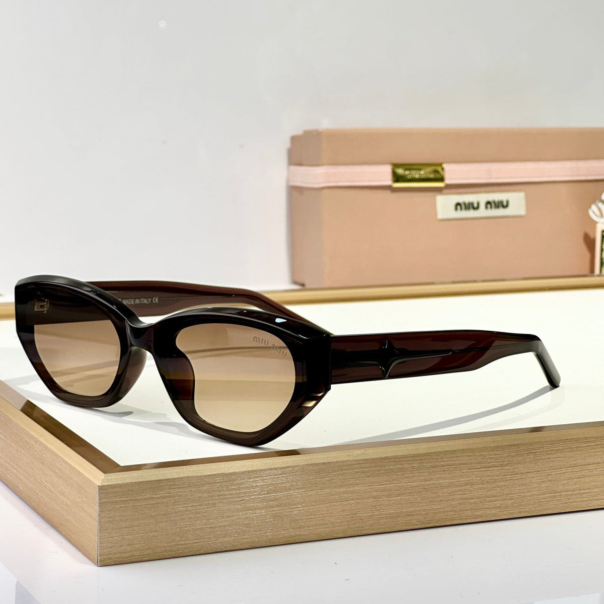 CAT EYE SUNGLASSES SMU52WS IN ACETATE
