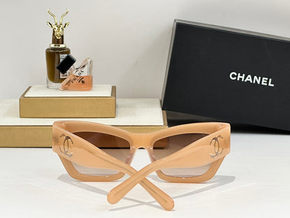 CAT EYE SUNGLASSES CH6313 IN ACETATE
