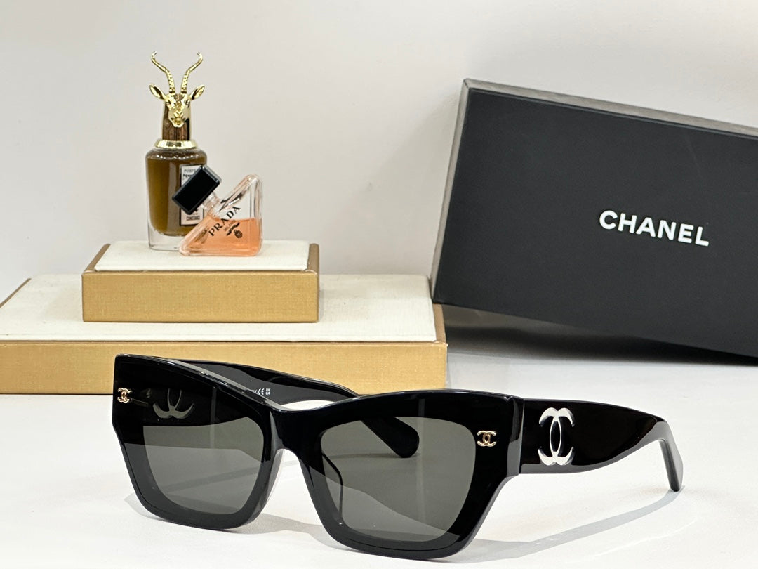 CAT EYE SUNGLASSES CH6313 IN ACETATE