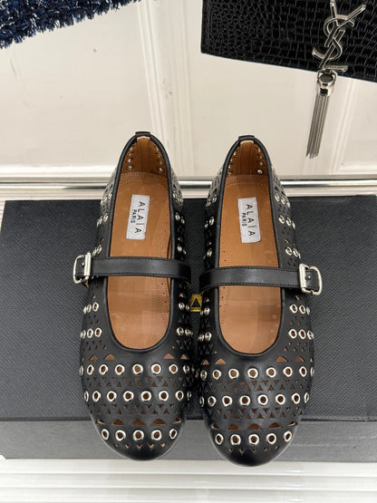 MARY JANE IN BLACK CALFSKIN