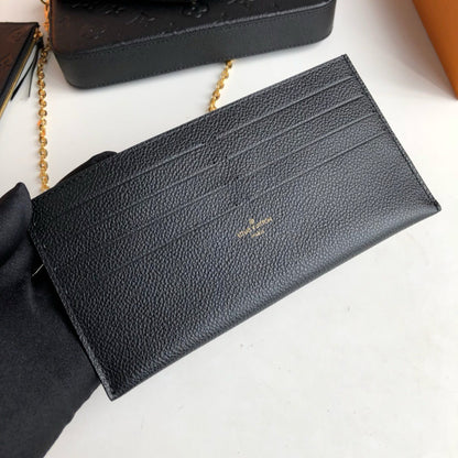 LV Félicie Pochette Bag Black