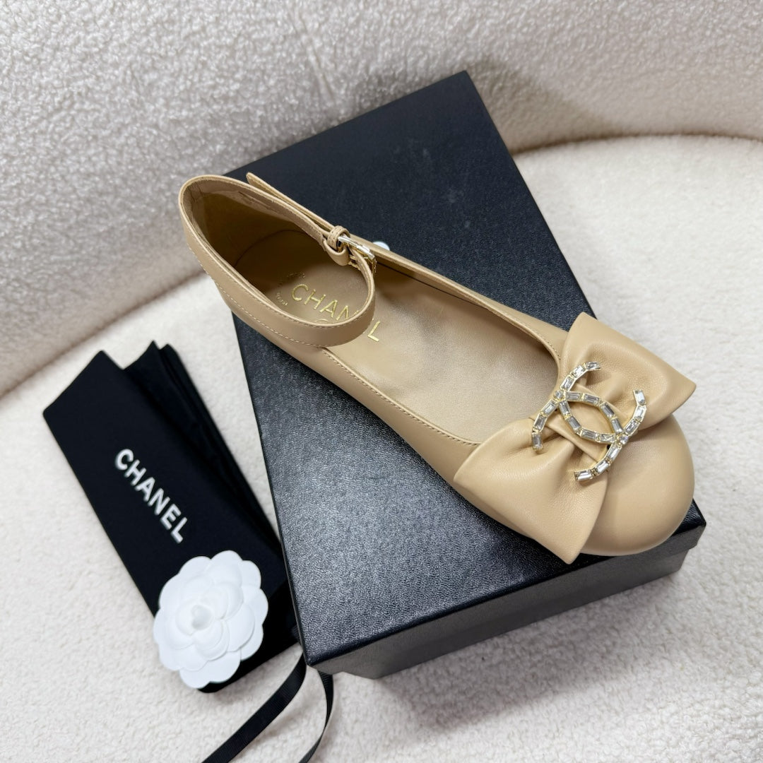 MARY JANE SHOES IN TORTILLA BROWN LAMBSKIN