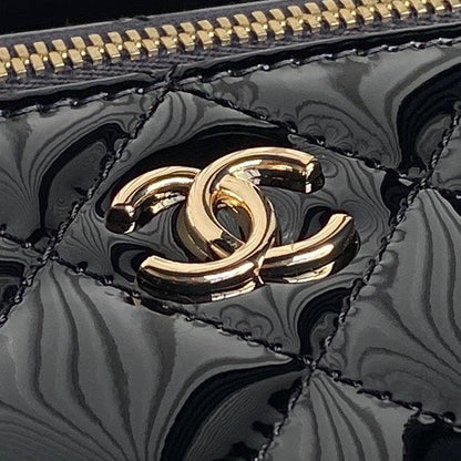 Chanel Long Vanity Case Gold Hardware
