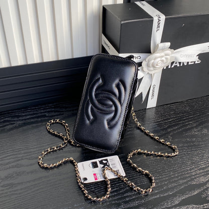 Chanel Long Vanity Case Gold Hardware