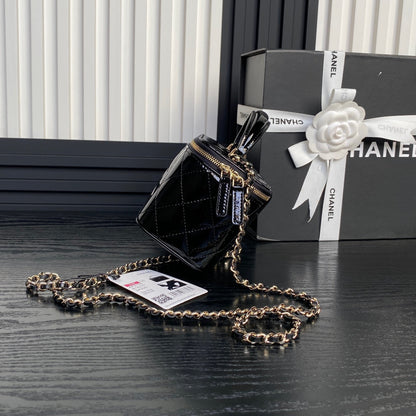 Chanel Long Vanity Case Gold Hardware
