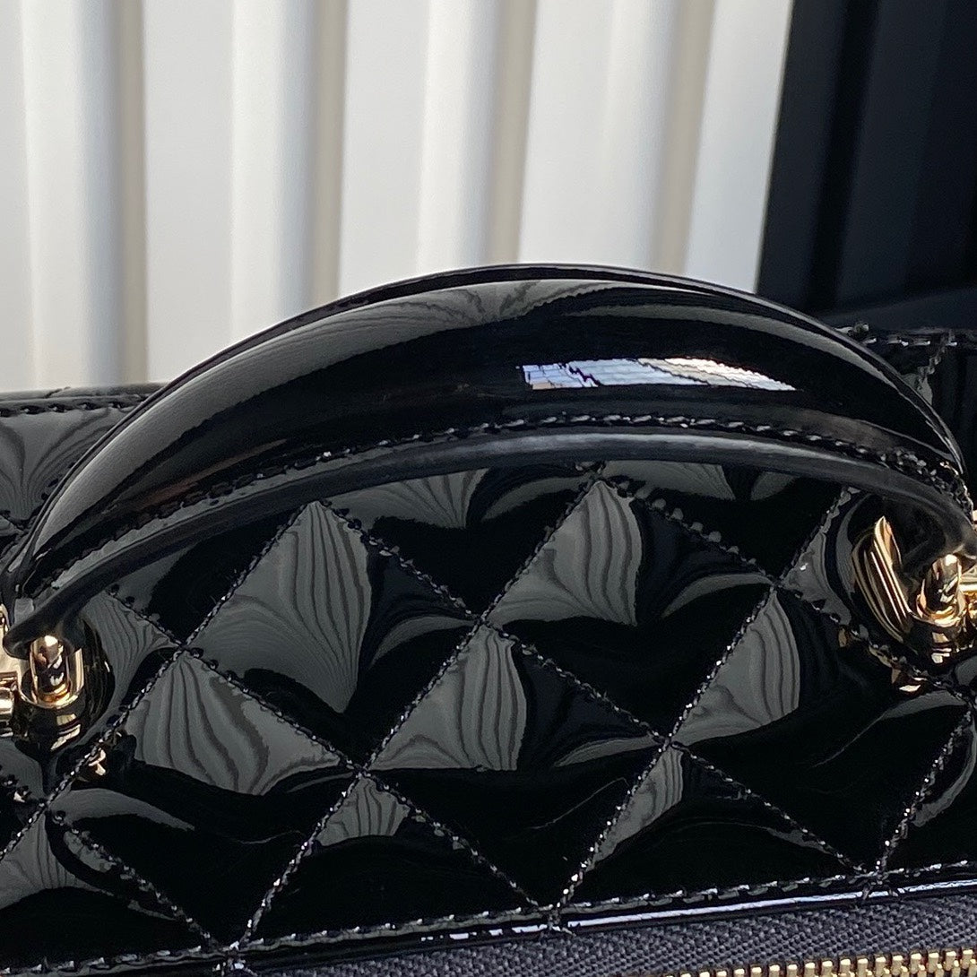 Chanel Long Vanity Case Gold Hardware