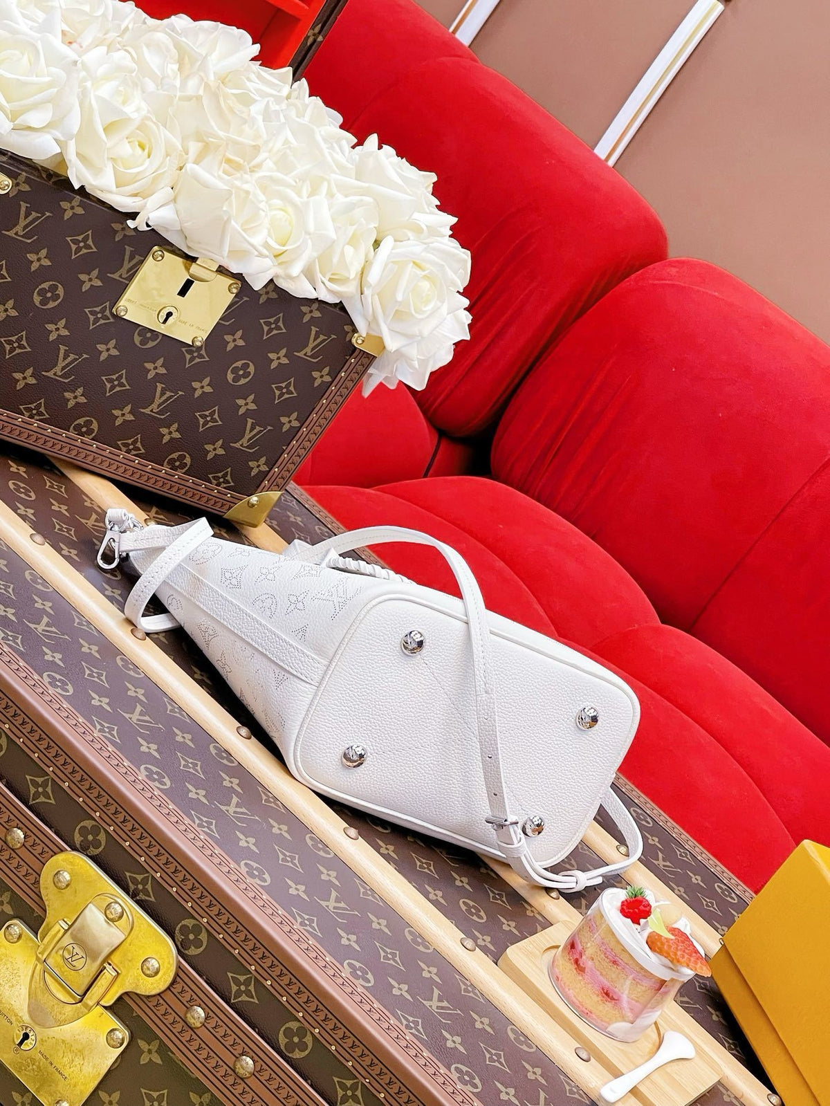 Louis Vuitton Blossom PM Mahina leather 2-way shoulder bag