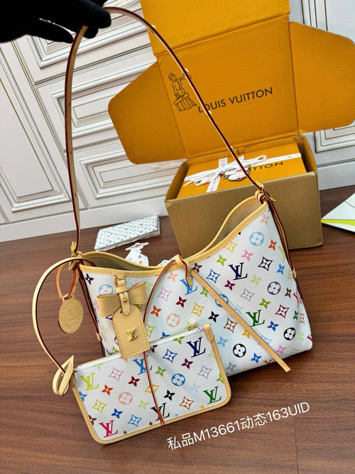 Louis Vuitton x Takashi Murakami CarryAll PM bag