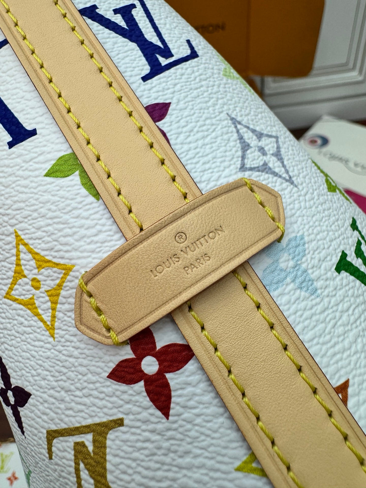 Louis Vuitton x Takashi Murakami CarryAll PM bag