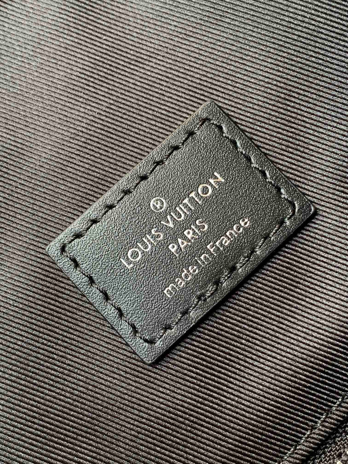 CHRISTOPHER MM BACKPACK 47 IN BLACK DAMIER GRAPHITE CANVAS