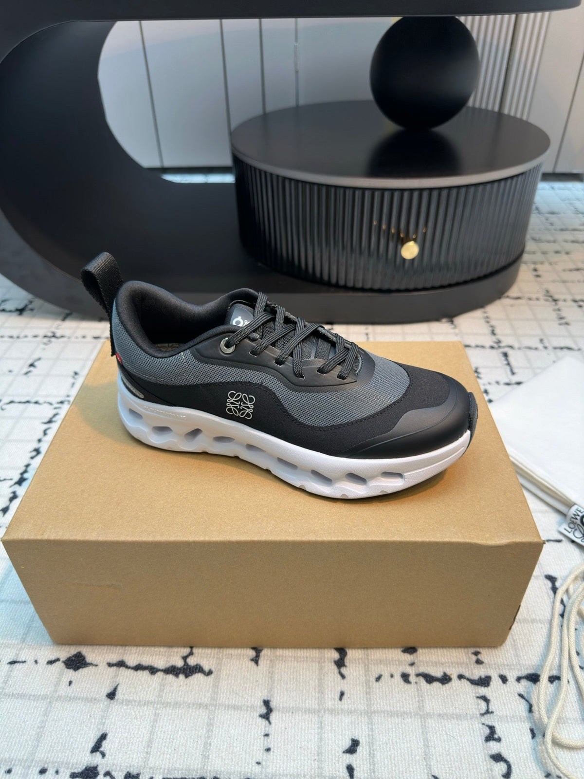 LW CLOUDTILT 2.0 SNEAKER BLACK POLYESTER