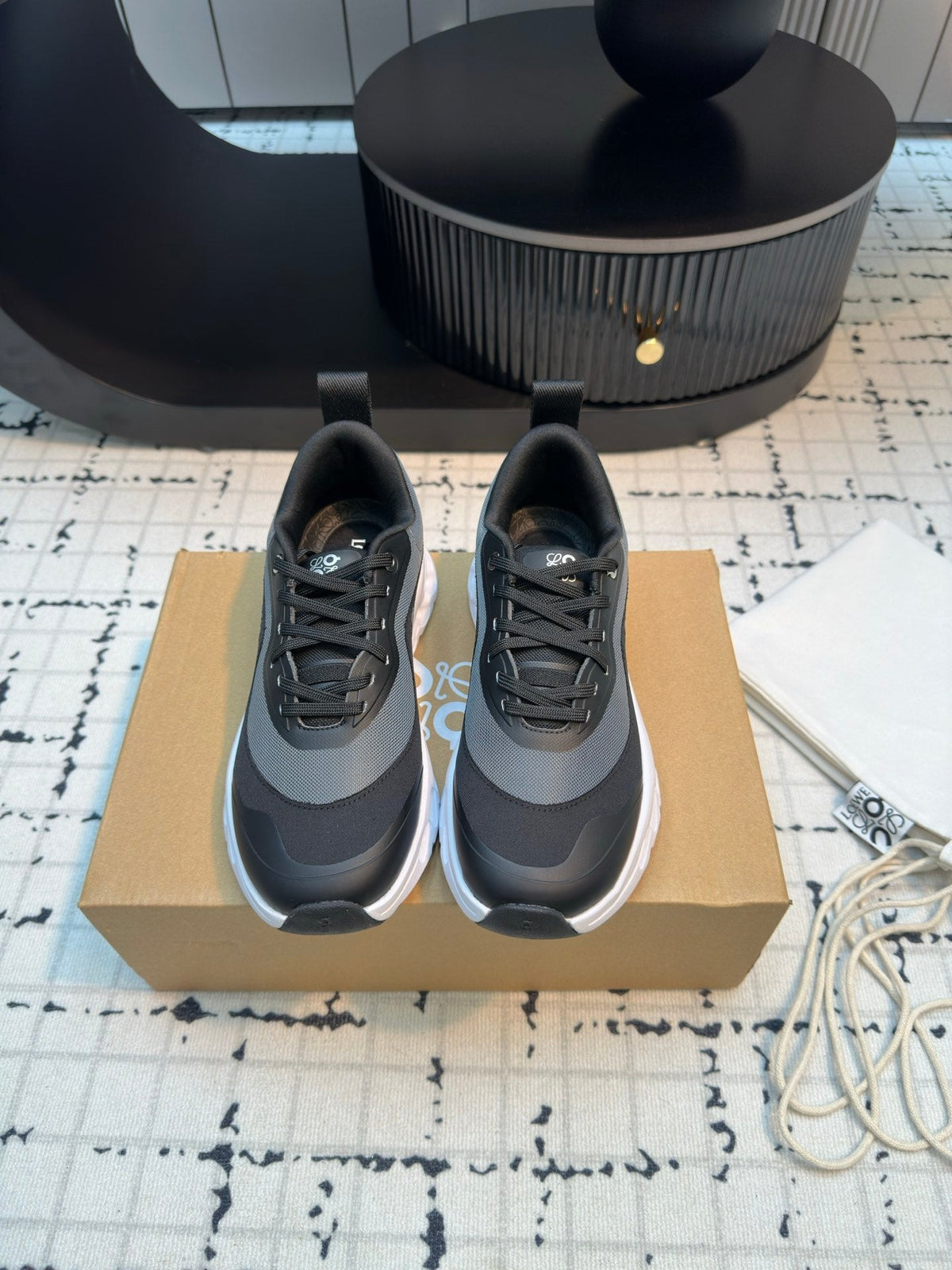 LW CLOUDTILT 2.0 SNEAKER BLACK POLYESTER