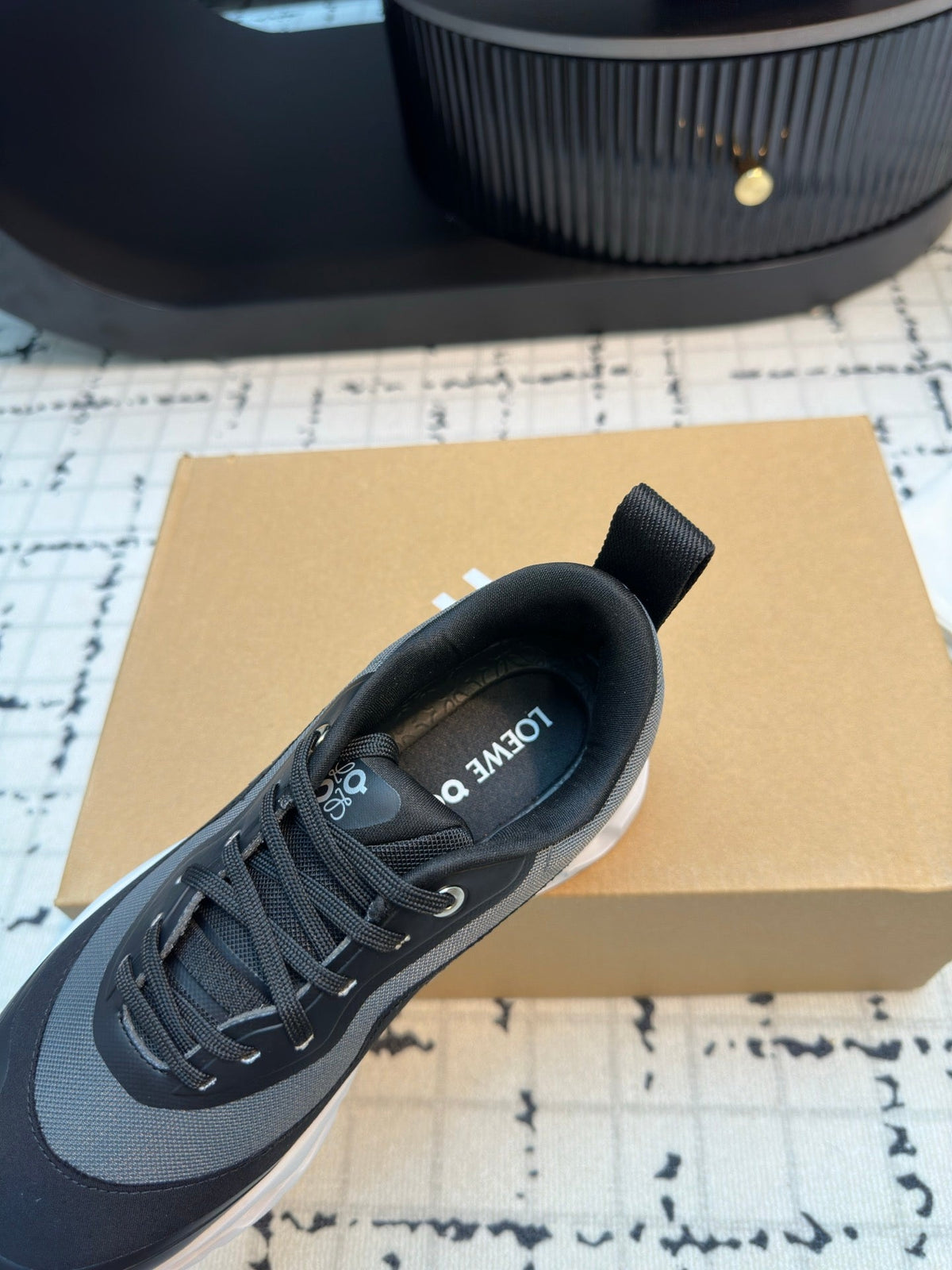LW CLOUDTILT 2.0 SNEAKER BLACK POLYESTER