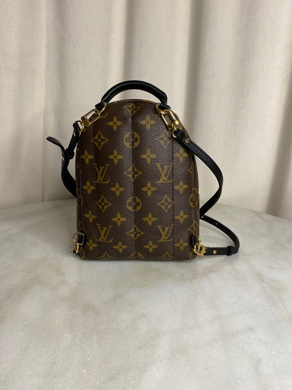 Louis Vuitton Palm Springs Mini backpack in monogram canvas