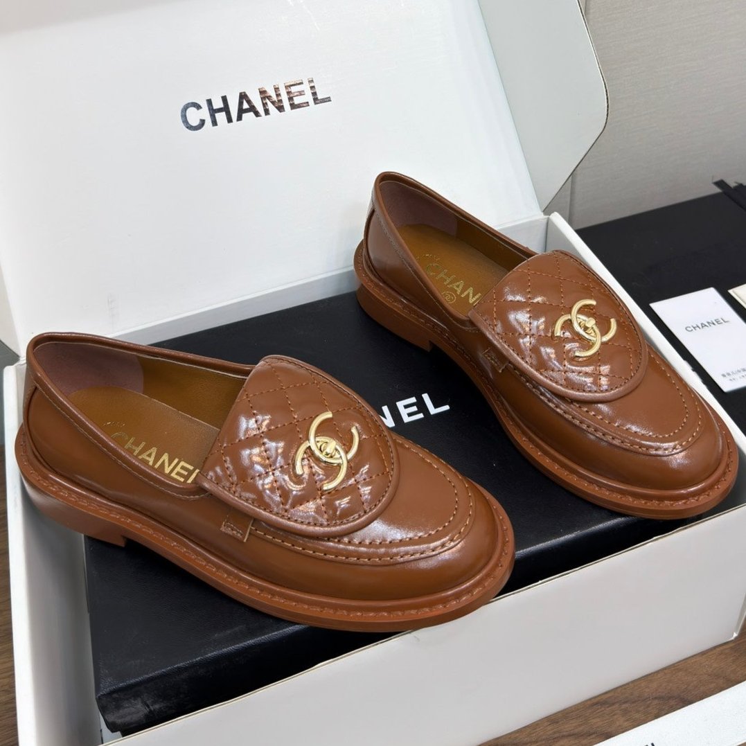MOCCASIN 2.5 CM IN GINGERBREAD BROWN PREMIUM LAMBSKIN