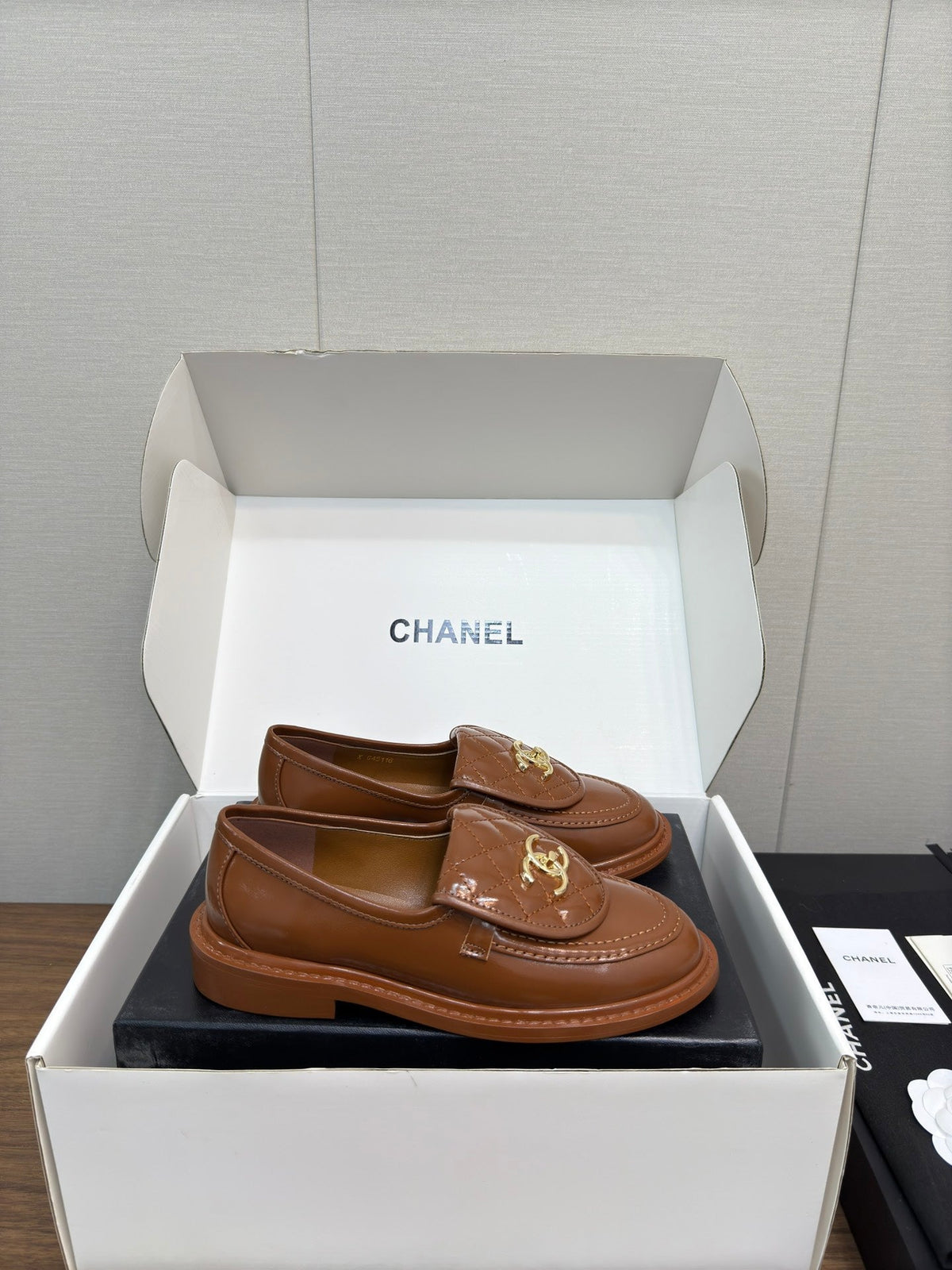MOCCASIN 2.5 CM IN GINGERBREAD BROWN PREMIUM LAMBSKIN