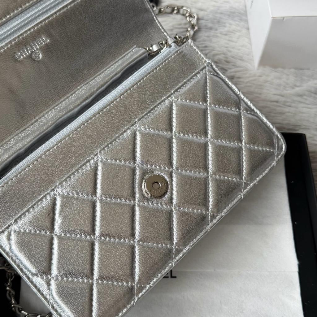 Chanel WOC sliver