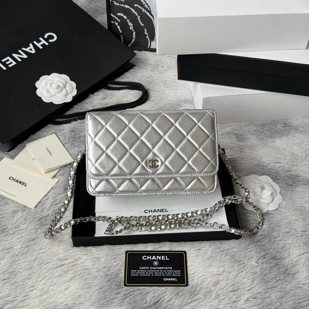 Chanel WOC sliver