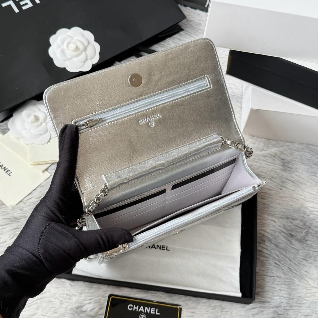 Chanel WOC sliver