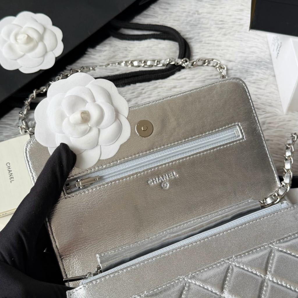 Chanel WOC sliver