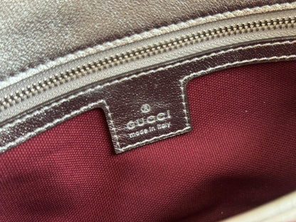 MARMONT MEDIUM SHOUDER BAG 26 IN SILVER PATENT CALFSKIN