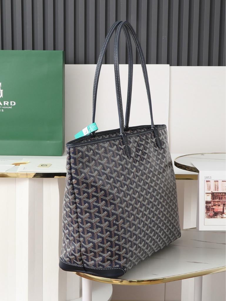 Goyard Artois PM in Navy Blue