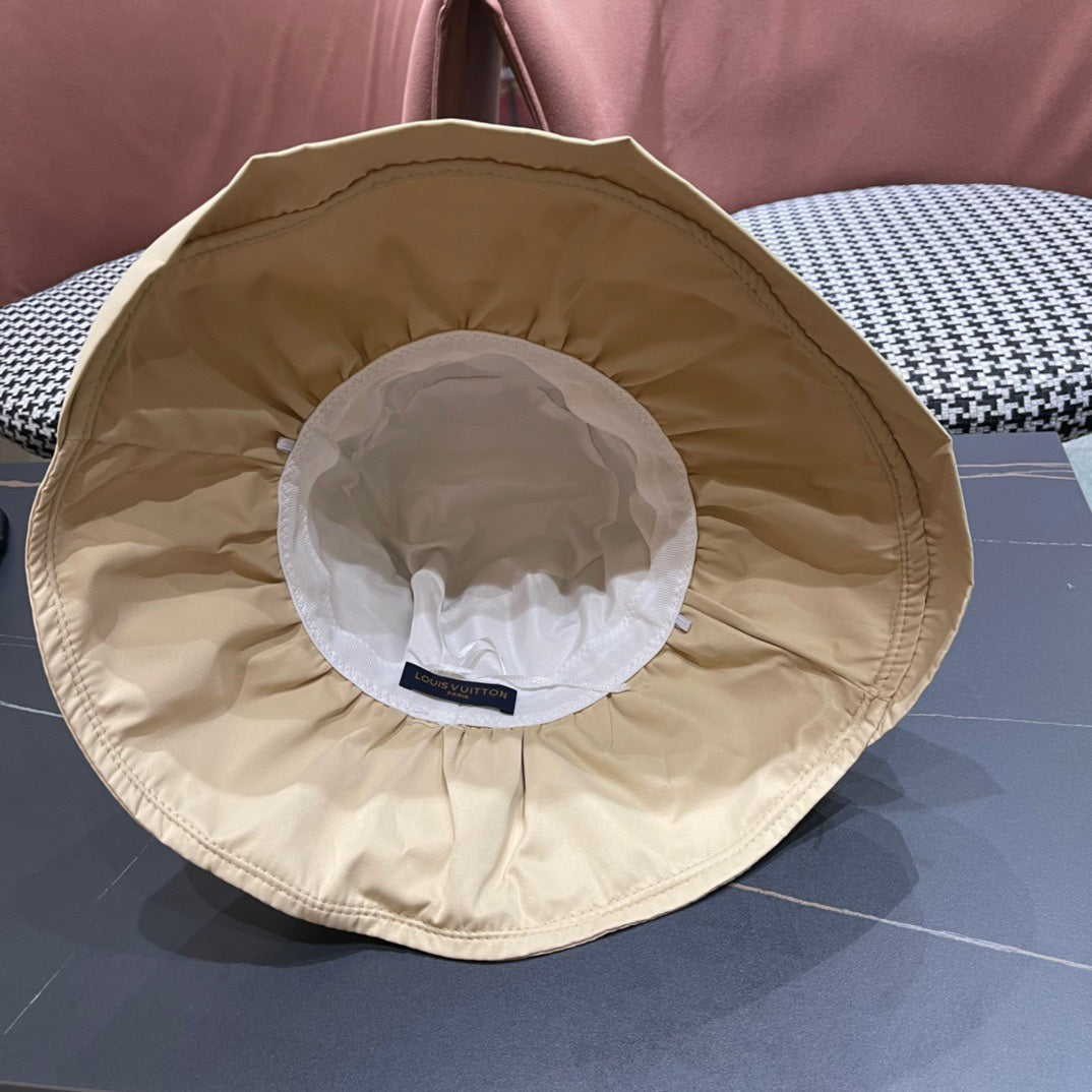 BUCKET HAT IN BEIGE COTTON 404527