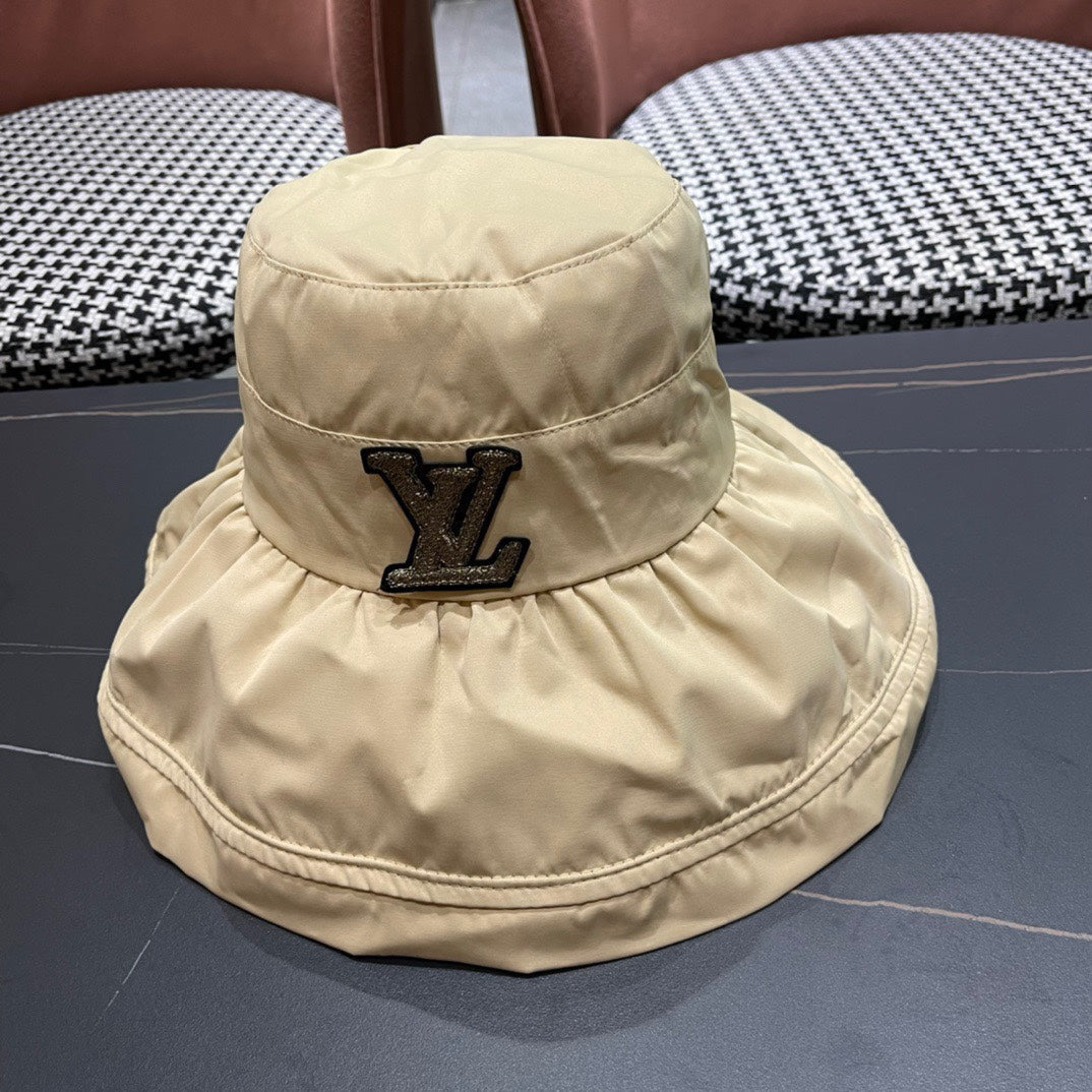 BUCKET HAT IN BEIGE COTTON 404527