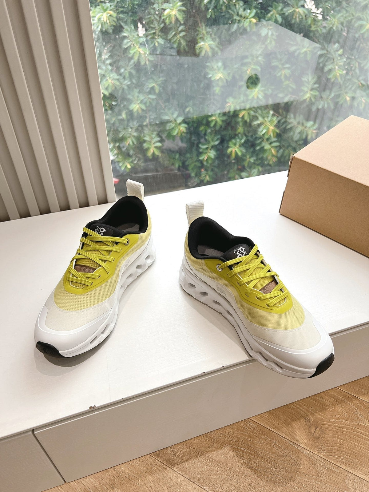 LW CLOUDTILT 2.0 SNEAKER WHITE AND YELLOW POLYESTER
