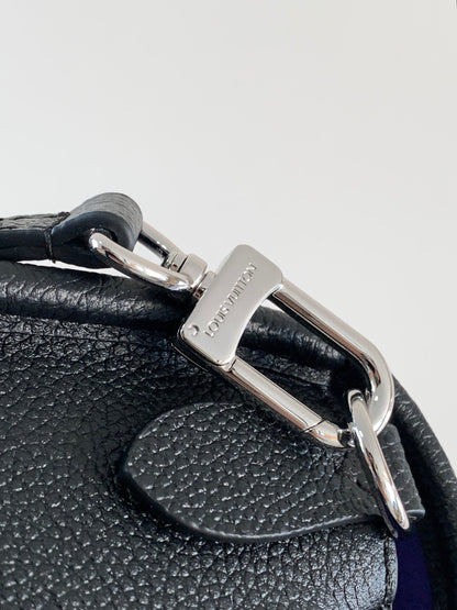 BUCI BAG 24 IN BLACK EPI GRAIN COWHIDE