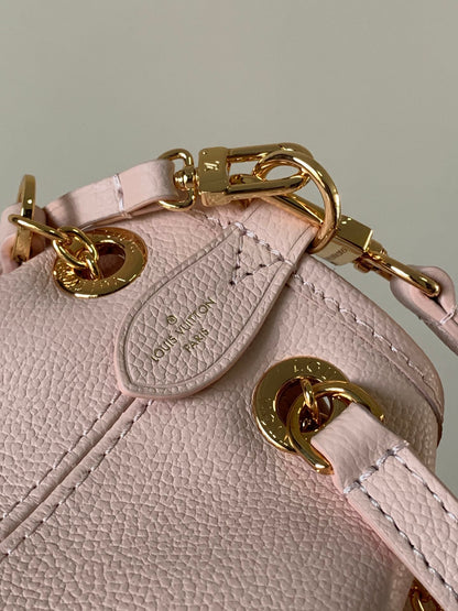 BUNDLE BAG 28 IN PINK MONOGRAM EMPREINTE COWHIDE