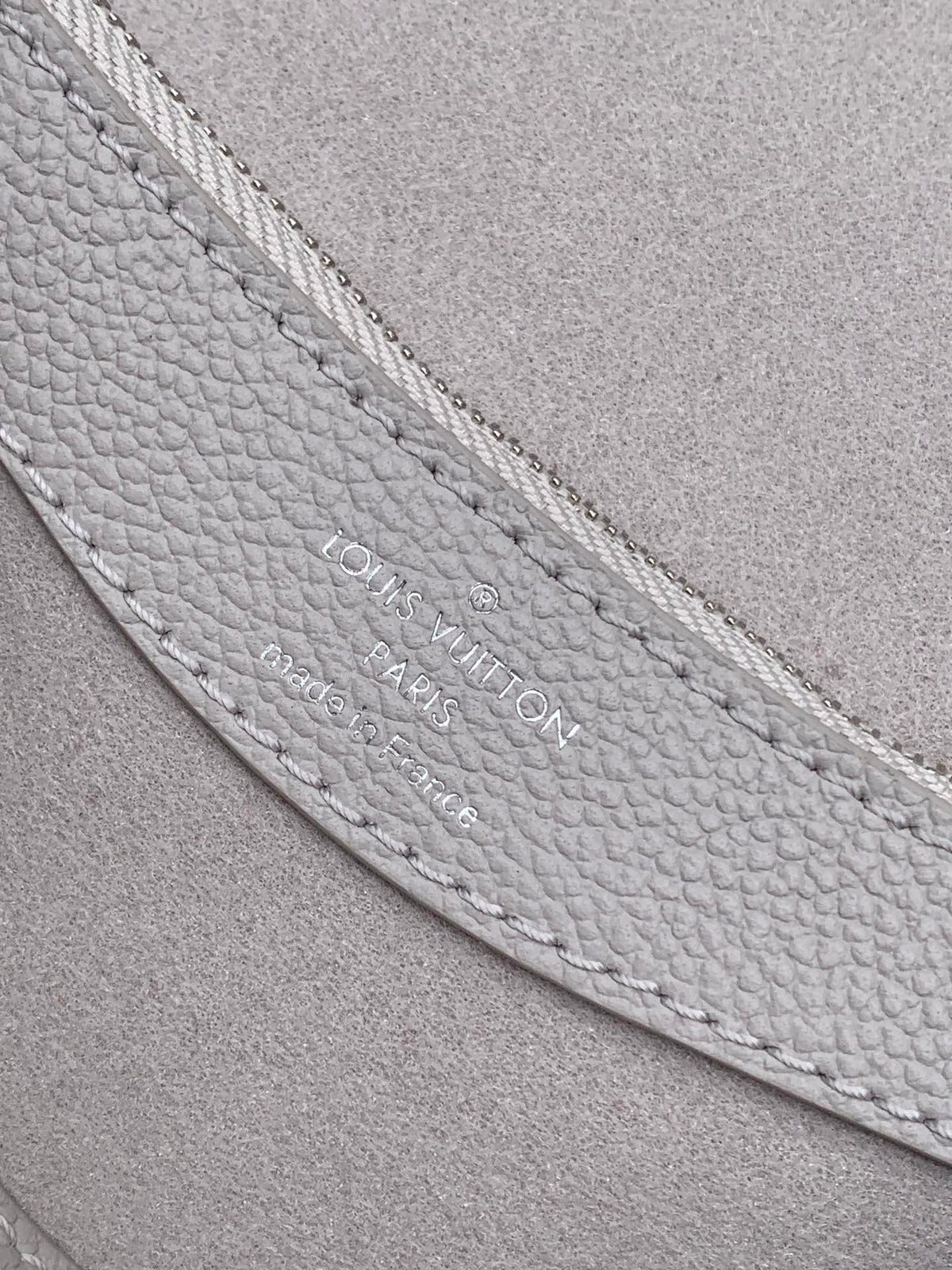 DIANE 24 IN GREY MONOGRAM EMPREINTE LEATHER