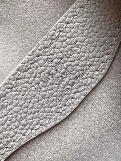 BOULOGNE 29 IN GREY MONOGRAM EMPREINTE LEATHER SILVER HARDWARE