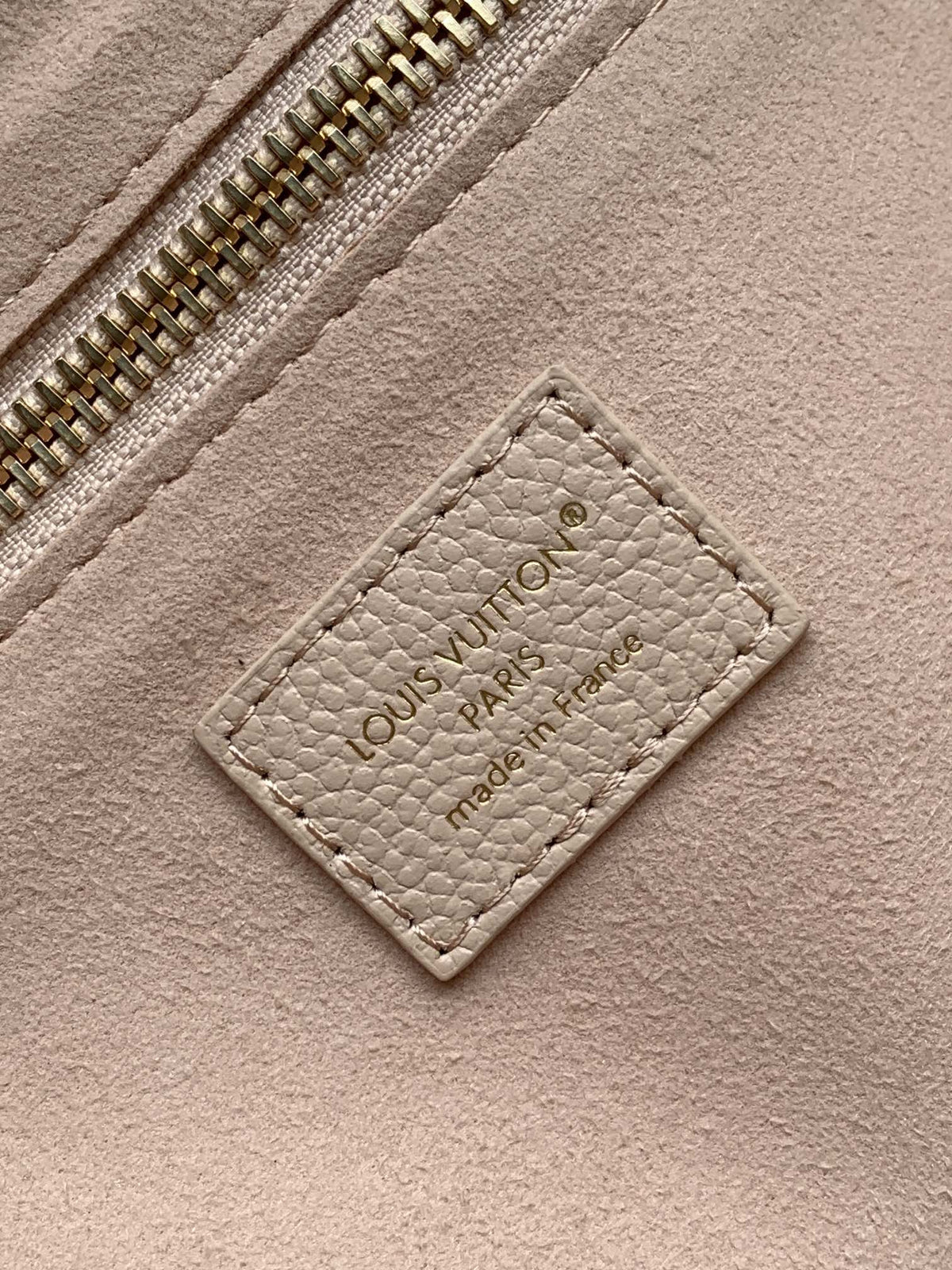 LV NEVERFULL 32 LIGHT BEIGE MONOGRAM EMPREINTE LEATHER