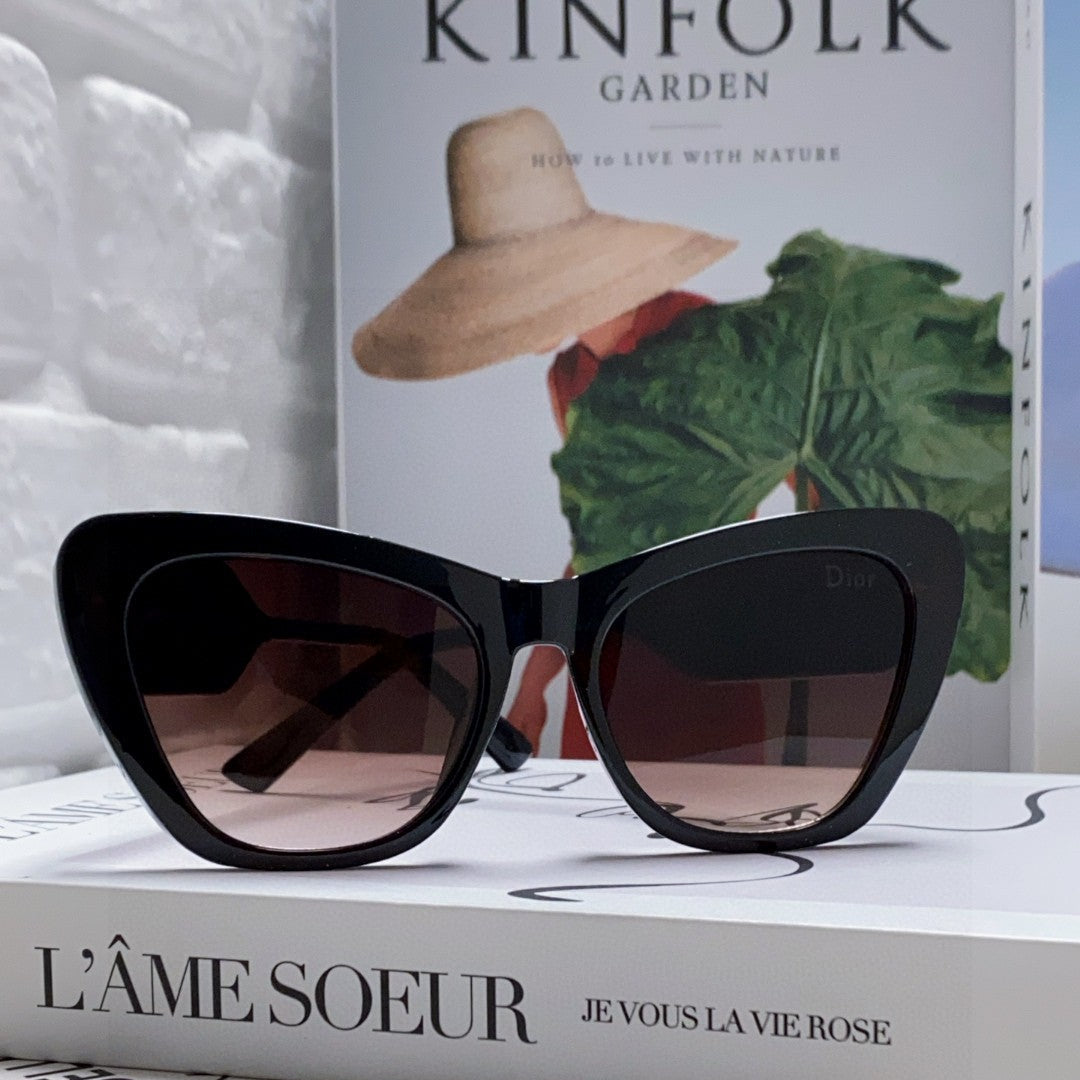 BOBBY B1U SUNGLASS 571590 IN BLACK ACETATE BROWN LENSES
