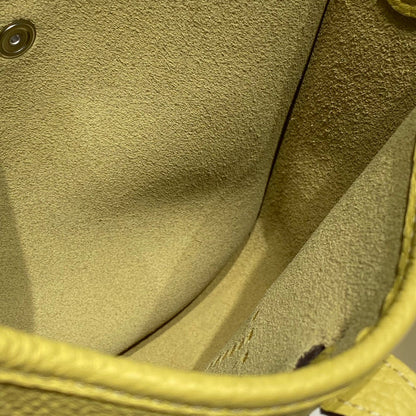 MINI NEO 18 EVELYNE BAG IN BUMBLEBEE YELLOW GRAINED CALFSKIN