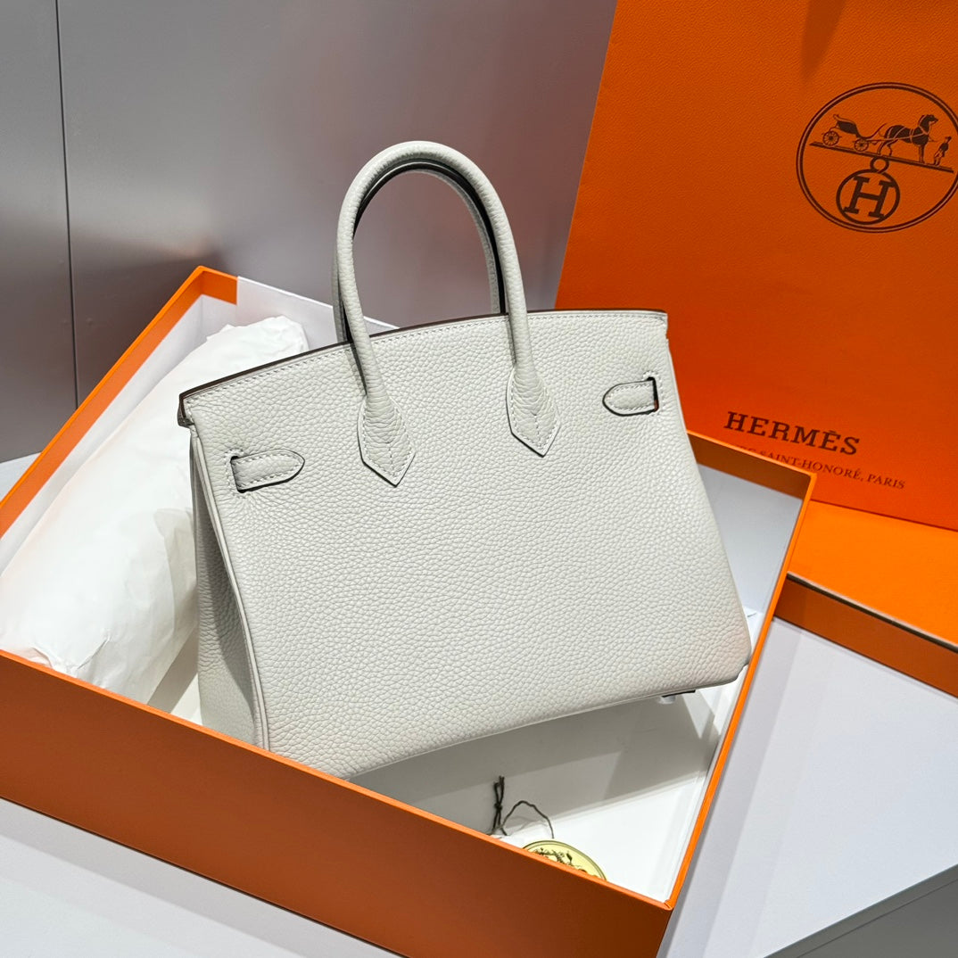 HN 25CM BEIGE TOGO LEATHER GOLD HARDWARE