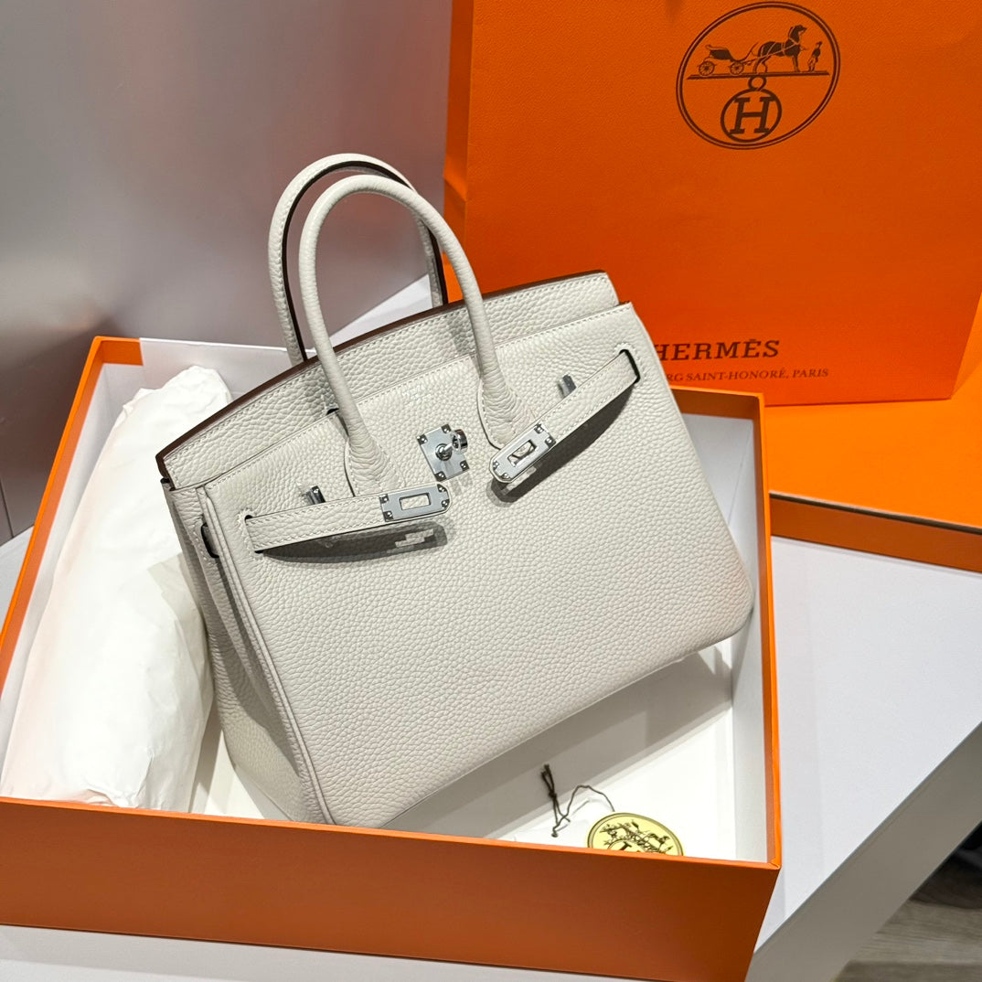 HN 25CM BEIGE TOGO LEATHER GOLD HARDWARE