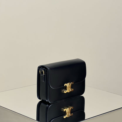 MINI CLAUDE 22 SHINY CALFSKIN BLACK