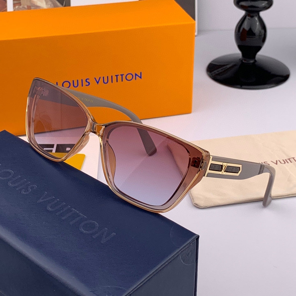CAT EYE SUNGLASSES L0552 IN ACETATE