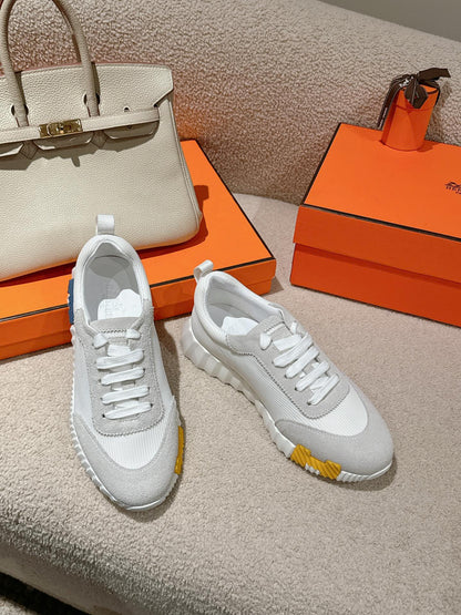MAINLAND SNEAKER IN PALE GRAY SUEDE AND WHITE BREATHABLE MESH FABRIC 959352
