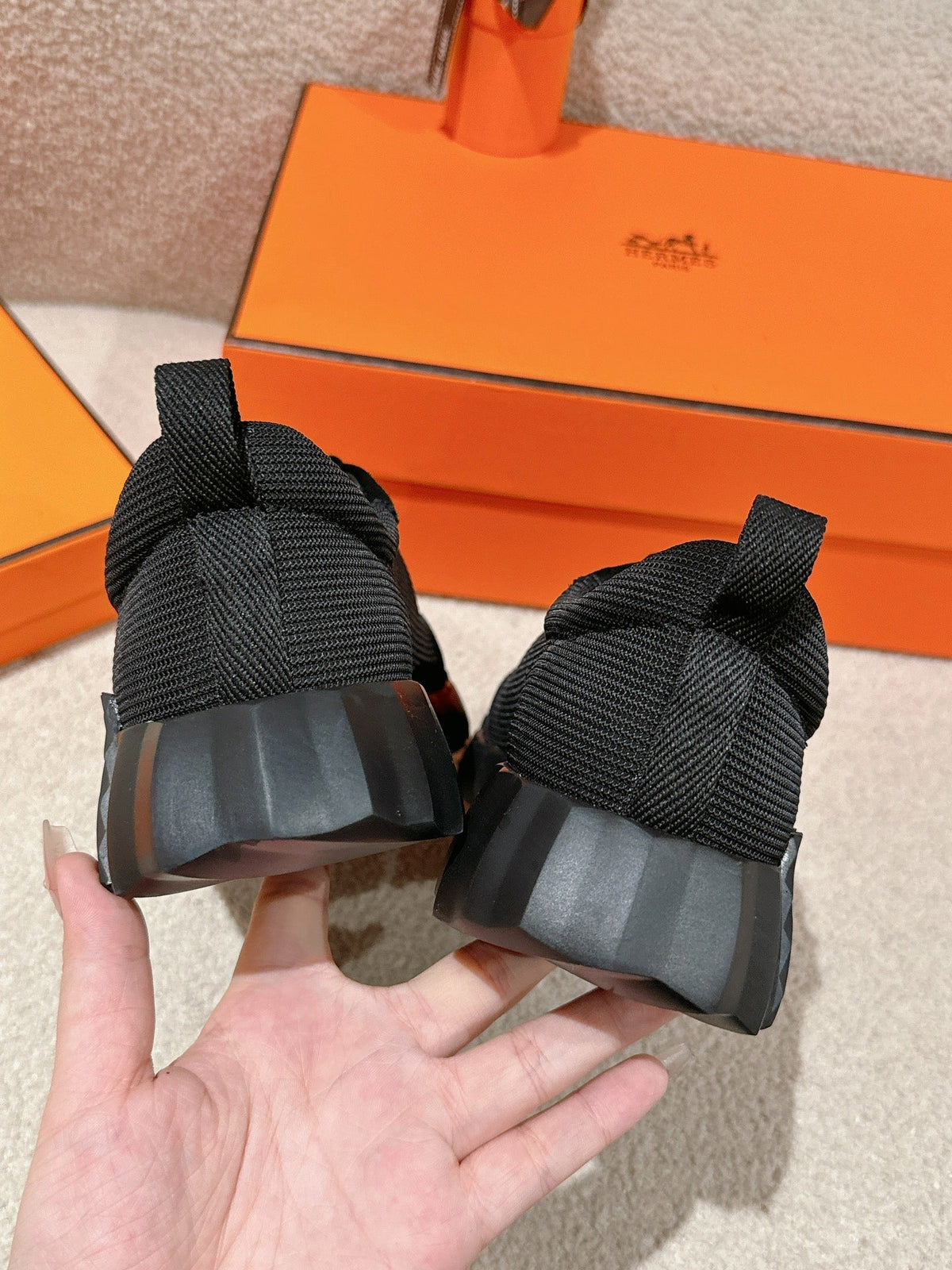 MAINLAND SNEAKER IN FULL BLACK SUEDE AND BREATHABLE MESH FABRIC
