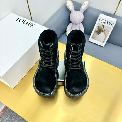 LW SIERRA COMBAT BOOT BLACK SUEDE